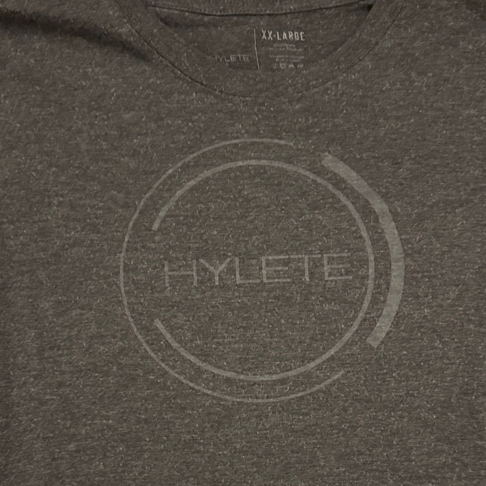 Hylete Charcoal Heather Tee
